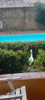 A piscina em ou perto de Casa com Piscina na Praia do Morro Branco