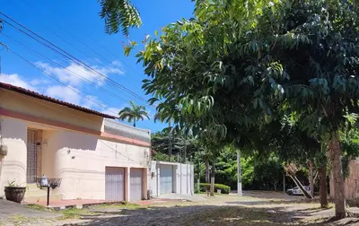 O edifício onde a casa de férias está situado