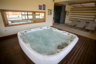 A planta de Beach Place Resort Bangalo 12