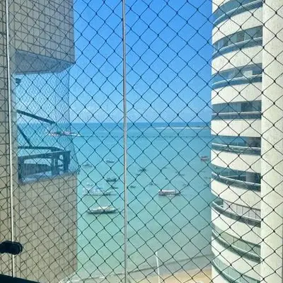 Flat Mobiliado Vista Mar - Golden Fortaleza 1355