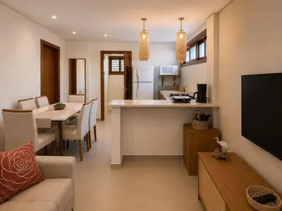A cozinha ou kitchenette de Apartamento Messina - Grupo Messina