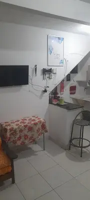 A cozinha ou kitchenette de Casa de temporada Fortaleza