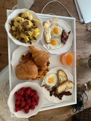 Refeições na villa ou nas proximidades