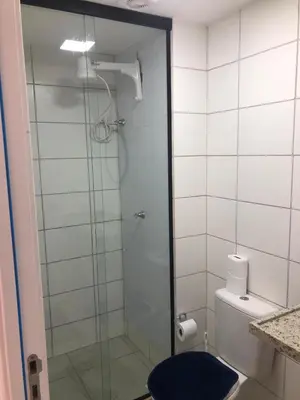 Uma casa de banho em Cantinho Praia do Futuro