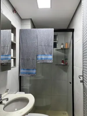 Uma casa de banho em Central apartamento Flor de Cheiro