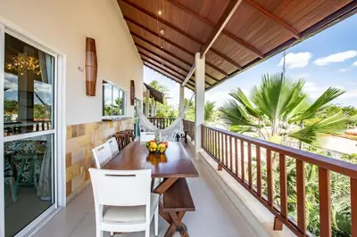 Uma varanda ou terraço em Kite Dream Cumbuco Apartments 60 & 120qm