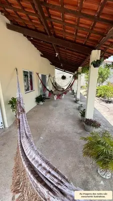 A planta de Casa de praia em Paracuru - Ceará - arejada com piscina