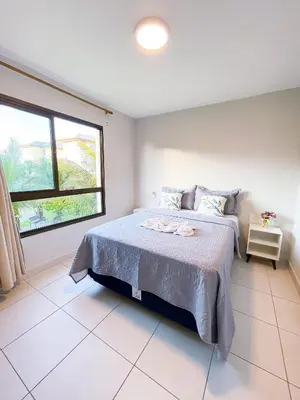 Uma cama ou camas num quarto em Praimar
