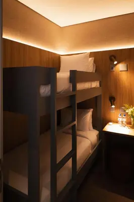 Uma cama ou camas num quarto em W Airport Rooms Fortaleza