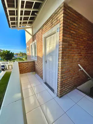 Uma varanda ou terraço em Chalés Santo Antônio em Flecheiras