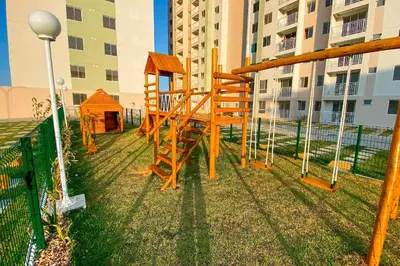 A área de jogos para crianças em Mirante #807 - Praia do Futuro por Carpediem