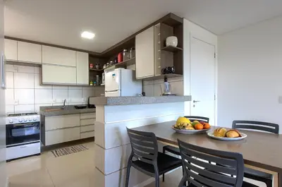 A cozinha ou kitchenette de Breezes do cumbuco