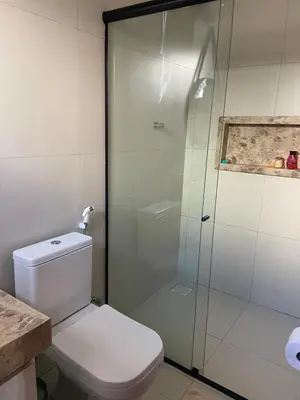 Uma casa de banho em Casa Tibau