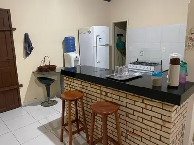A cozinha ou kitchenette de Beach house Aguas Belas