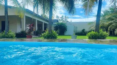 A piscina em ou perto de Beach house Aguas Belas