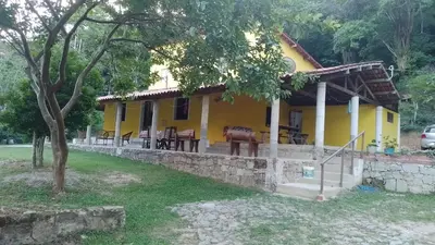 O edifício onde a casa de férias está situado