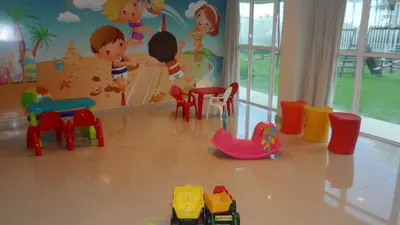 O clube infantil de VG Fun Residence Praia do Futuro