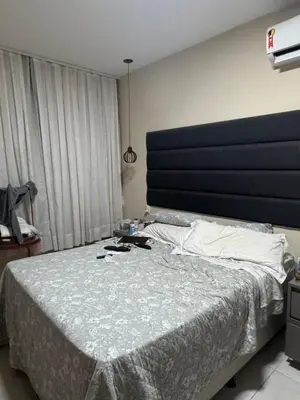 Uma cama ou camas num quarto em Suites em mansão