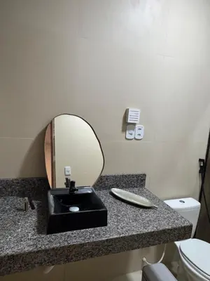 A planta de Suites em mansão