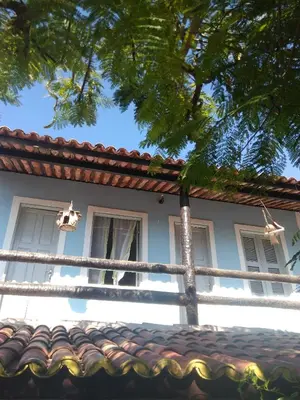 Uma varanda ou terraço em Blue Day
