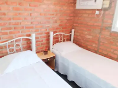 Uma cama ou camas num quarto em Wind Villa Cumbuco - Casa