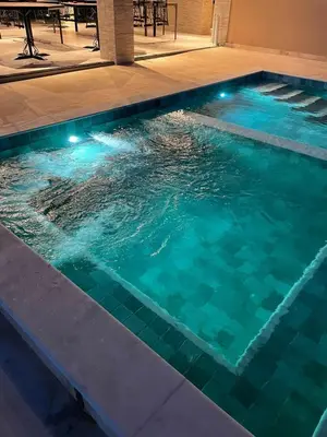 A piscina em ou perto de Clube Mirante do Iguape