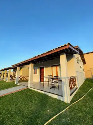 O edifício onde a casa de férias está situado
