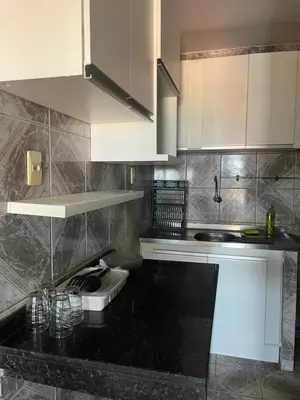 A cozinha ou kitchenette de Condomínio Vista Mar