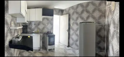 A cozinha ou kitchenette de Condomínio Vista Mar