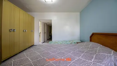 Uma cama ou camas num quarto em Apartamento em Fortaleza a 300m da Praia do Futuro