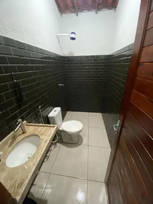 Uma casa de banho em Chalé Pássaros - Guaramiranga