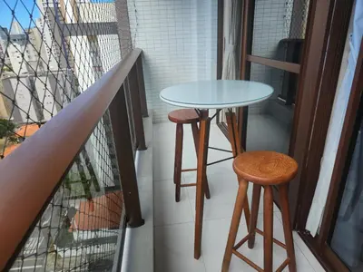 Uma varanda ou terraço em 1204 · JSmart Novo, 1 suíte, Wi-Fi 450 mb, by CasaCris
