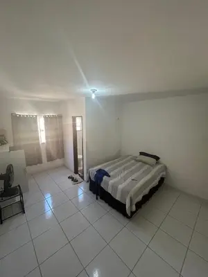 Uma cama ou camas num quarto em Casa praiana96
