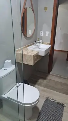 Uma casa de banho em Paraíso no coração de Guaramiranga