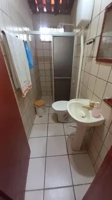 Uma casa de banho em Casa de Praia em Parajuru