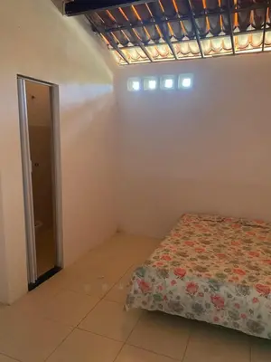 Uma cama ou camas num quarto em Casa Galeno