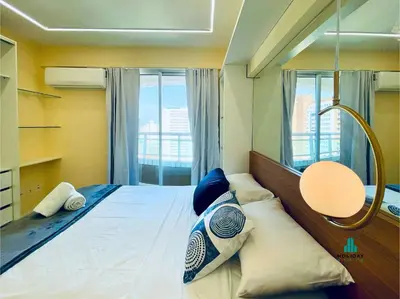 Uma cama ou camas num quarto em Studio Iracema by Holiday Stays