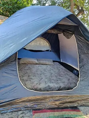 A planta de Camping MotorHome Caiçara