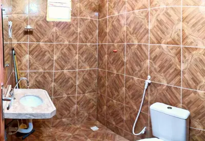 Uma casa de banho em Casa Rumaré