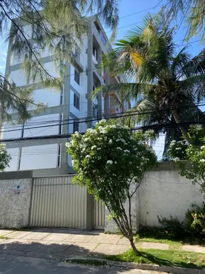 O edifício onde o apartamento está situado