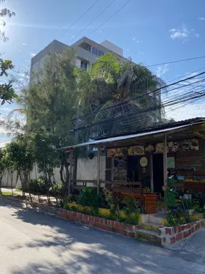O edifício onde o apartamento está situado