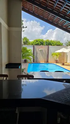 A piscina em ou perto de Casa de Praia no Cumbuco