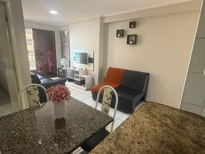 Uma área de estar em Atlantic Ocean Residence Sea