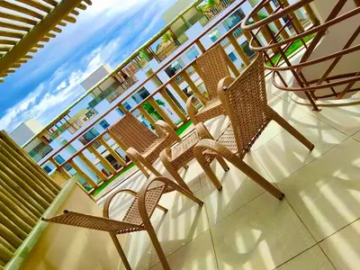 Uma varanda ou terraço em APARTAMENTO SUPERIOR-BOAS VISTAS-CANOa 15 B