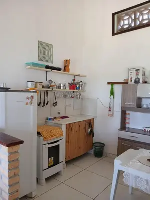 A cozinha ou kitchenette de Cantinho do sossego
