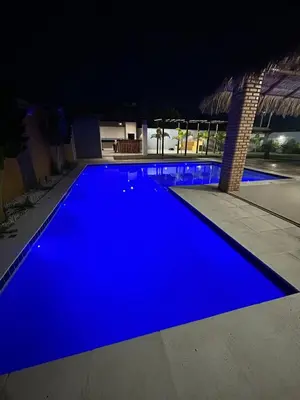 A piscina em ou perto de casa de praia oasis beach