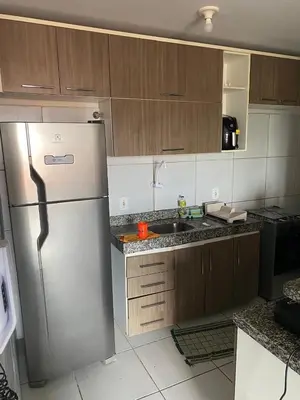 A cozinha ou kitchenette de Apartamento 3 quartos, Fortaleza