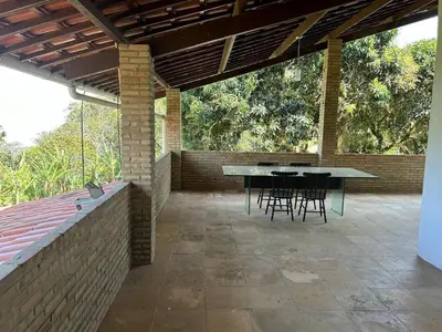 A planta de Guaramiranga Casa 10 suítes, Campo de Futebol e Vôlei