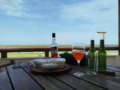 Bebidas em Frente mar cumbuco