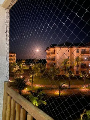 Uma varanda ou terraço em Vg Sun Cumbuco, na praia lindo C1 301